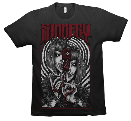 Mouthfull of Nails Black T-Shirt